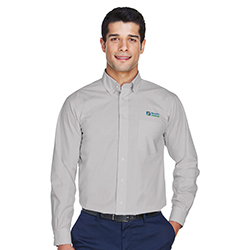 DEVON AND JONES MEN'S CROWN WOVEN COLLECTION SHIRT
