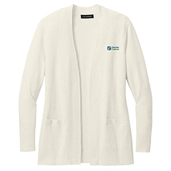 OPEN-FRONT CARDIGAN SWEATER