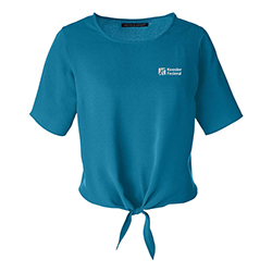 Women's Perfect Fit Tie Front Blouse